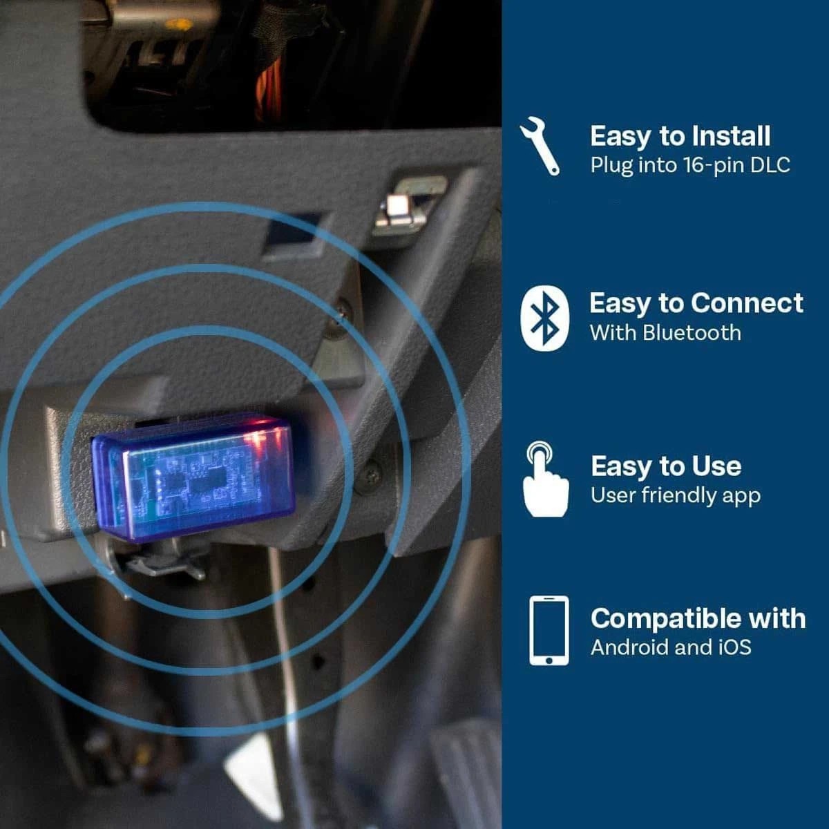 ELM327 Torque Pro Bluetooth OBD2 OBDII Adapter Car Bluetooth Scanner Code Reader