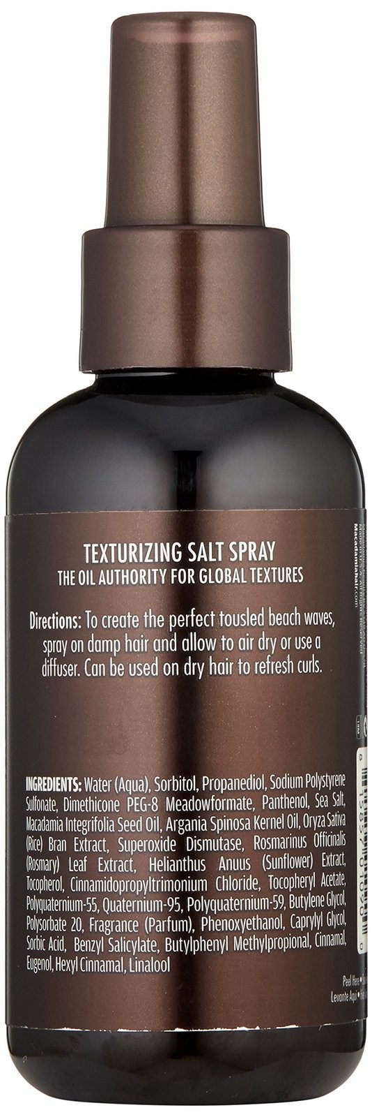 Macadamia oil Texturizing Salt Spray 4.2 oz