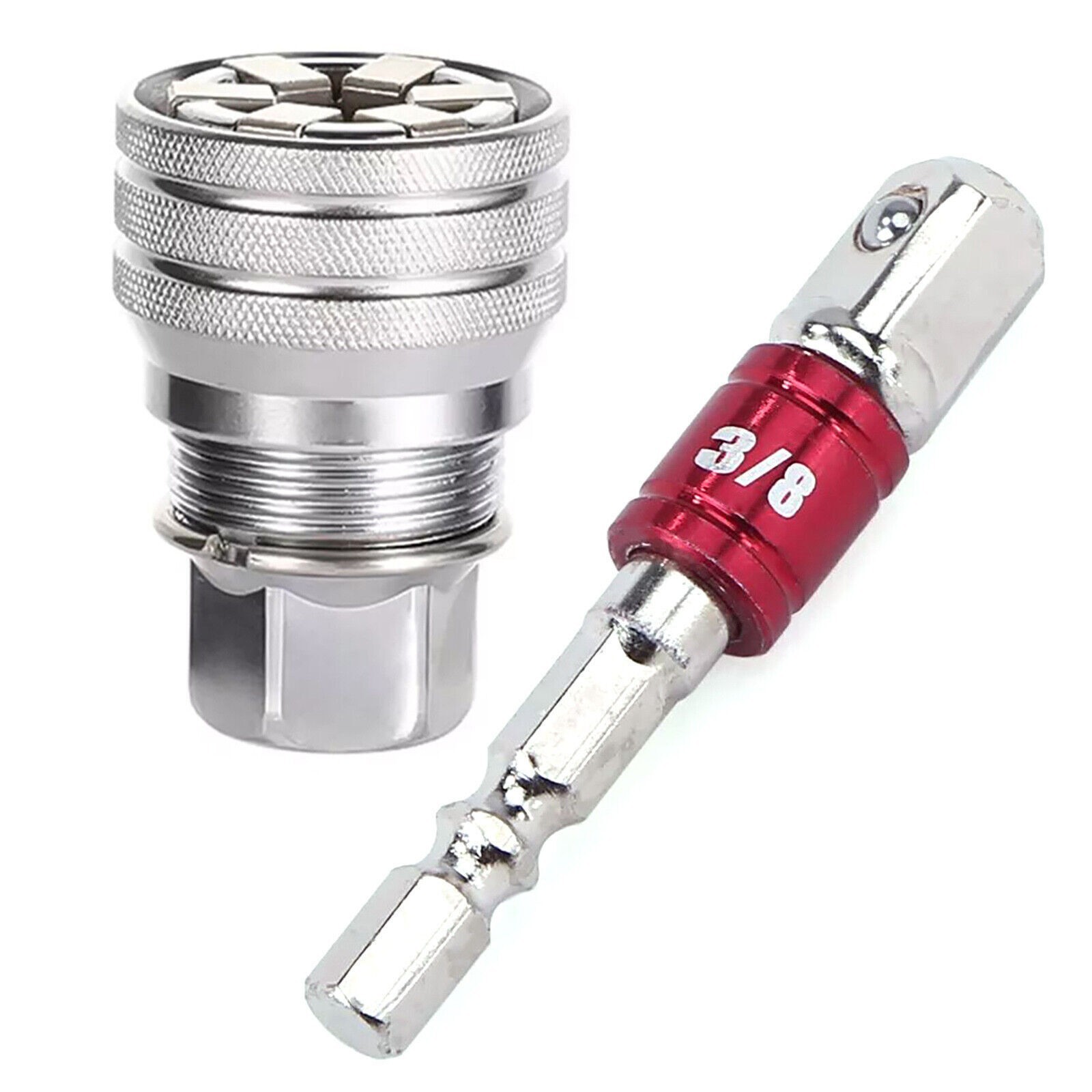 10-19mm Universal Socket Tool Adjustable Multifunction Wrench Sleeve US