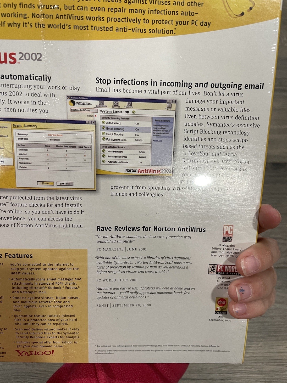 Norton Antivirus 2002 Sealed