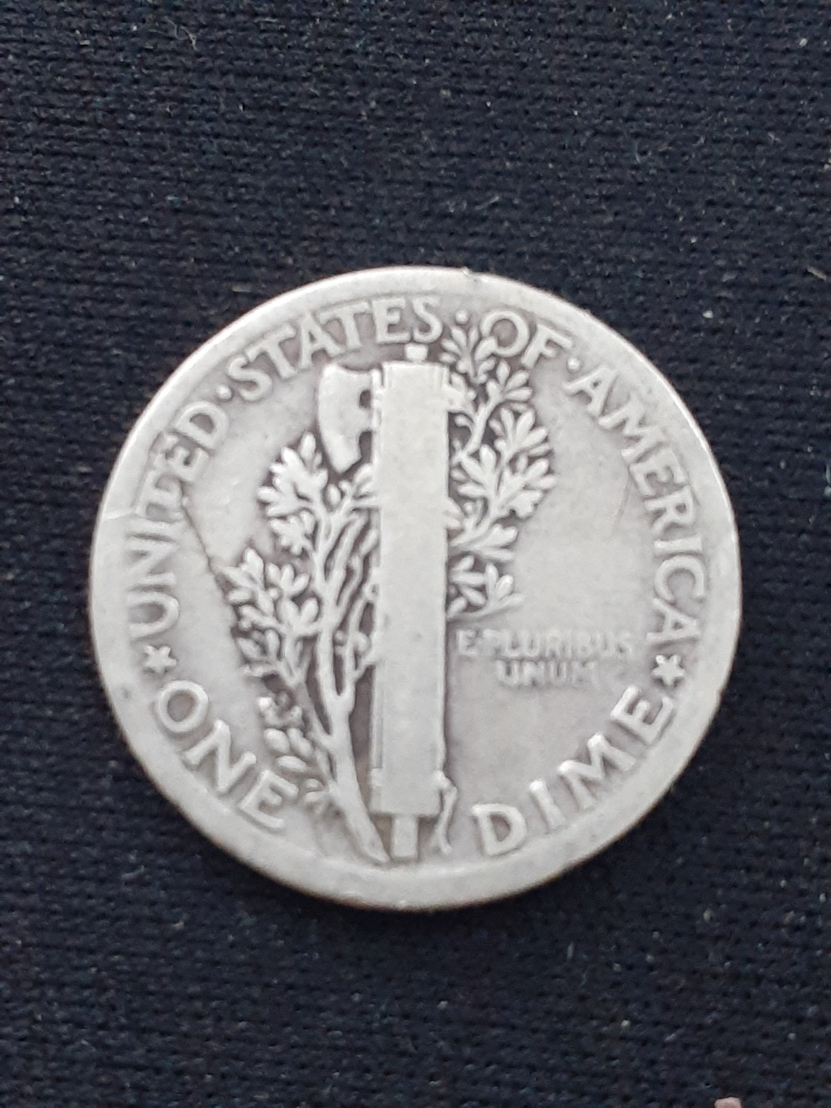 1920 MERCURY DIME VG-G SILVER