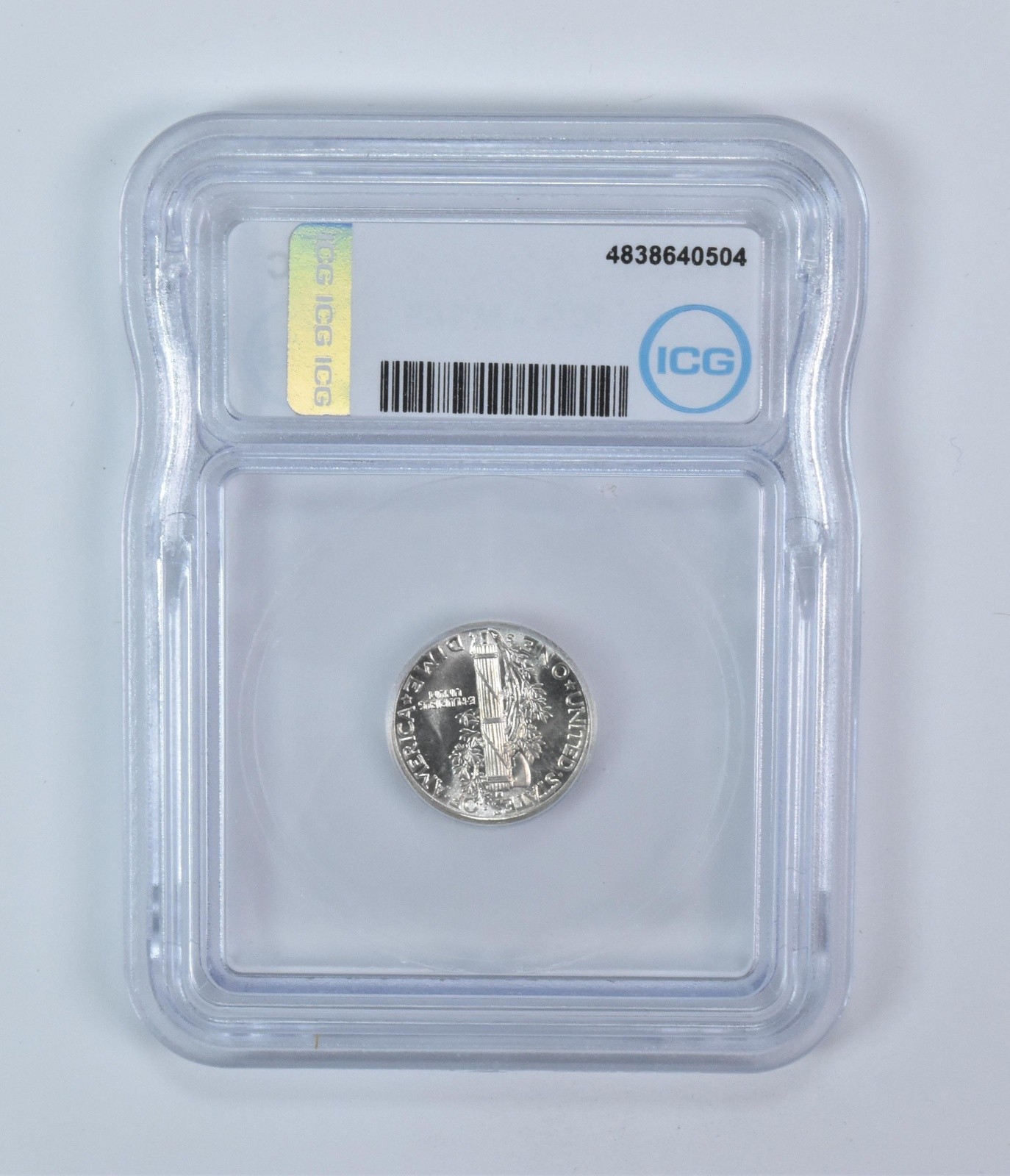 1942-S Mercury Dime MS65 ICG