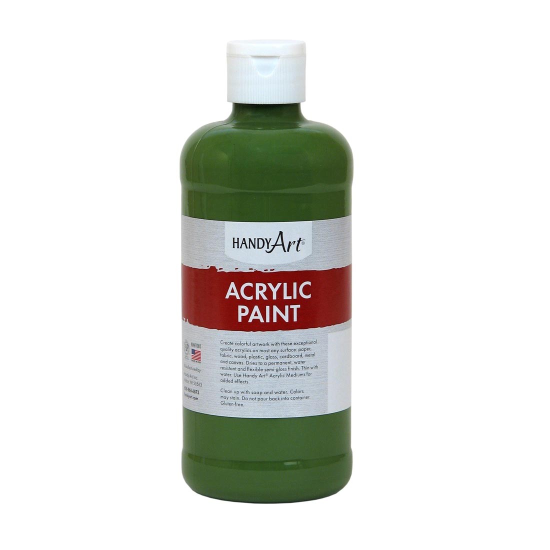 Handy Art Acrylic Paint Pint Green Oxide