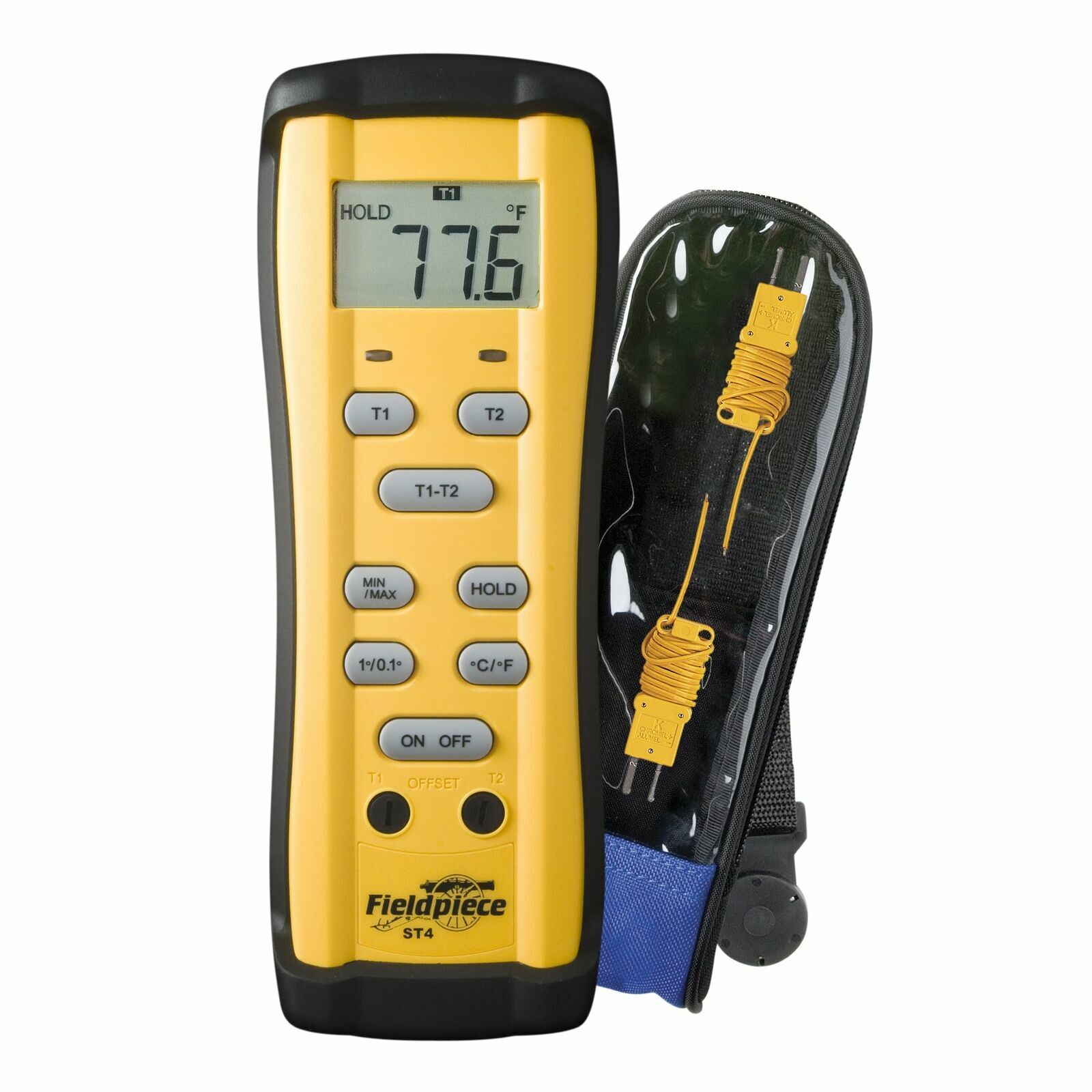 Fieldpiece ST4 - Dual Temperature Digital Thermometer - HVACR
