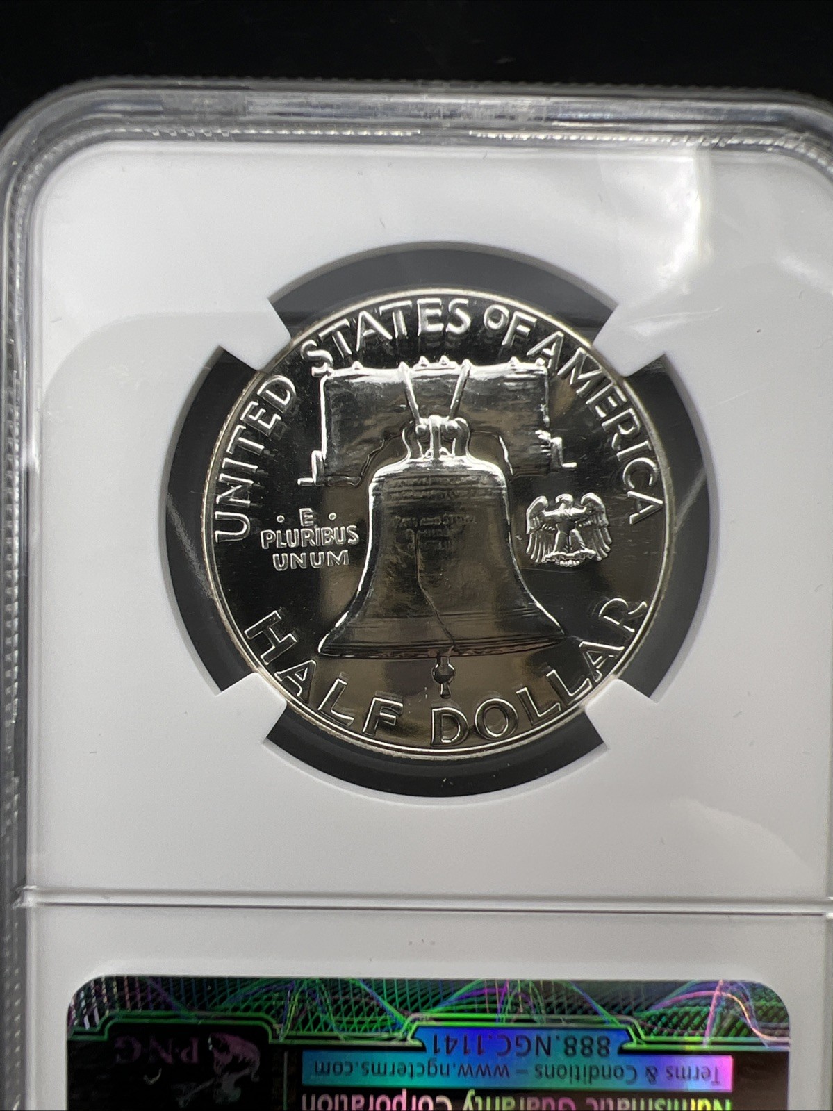 1957 Franklin Silver Half Dollar Coin PF67 NGC Gem Proof Certified