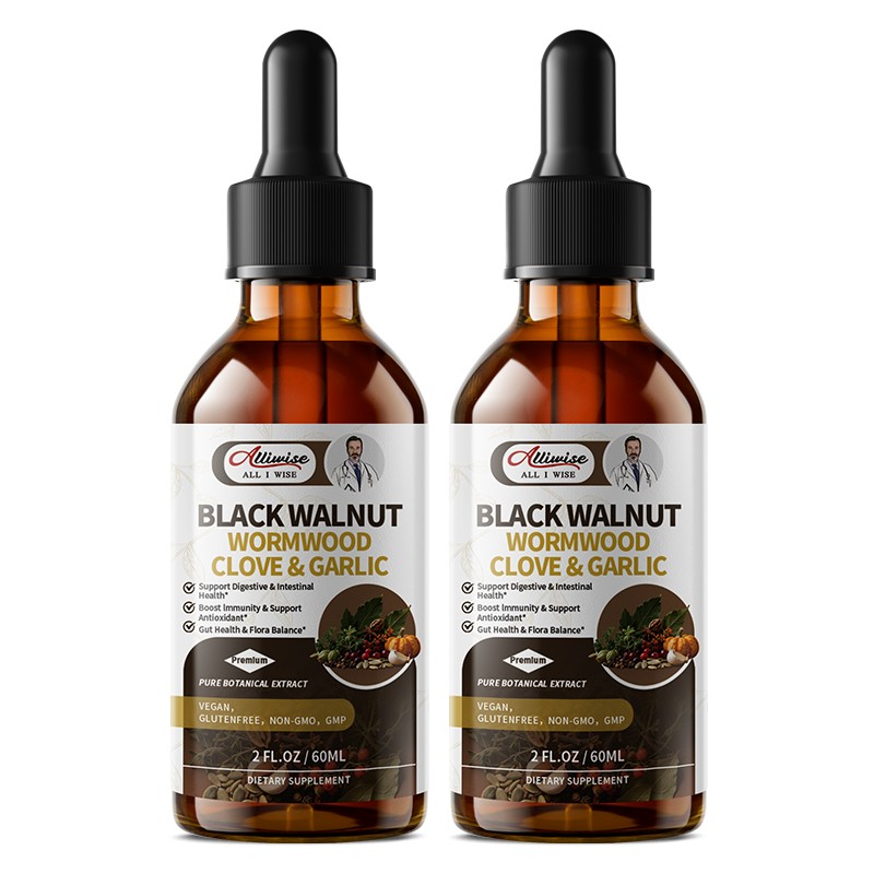Parasite Cleanse Tincture/Extract-Wormwood, Black Walnut Hull, Clove 4oz