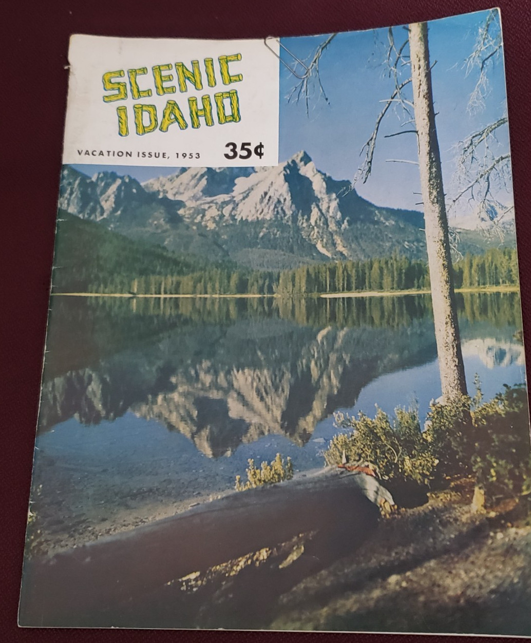 Scenic Idaho Vacation Magazine Shoshone Rod and Gun Club Alpine Club 1953 Ads