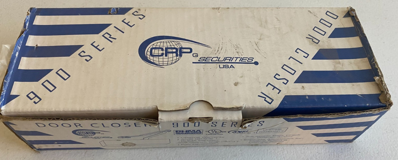 Cal-Royal N900PBF DU Door Closer, Dark Bronze Finish