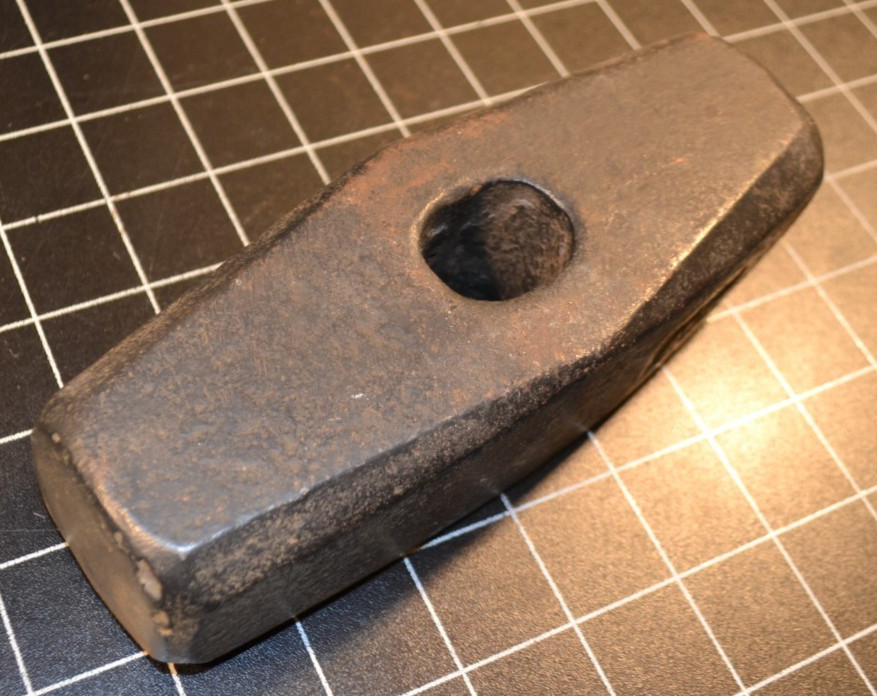 PLUMB 12# DEAD BLOW SLEDGE HAMMER HEAD - GOOD CONDITION