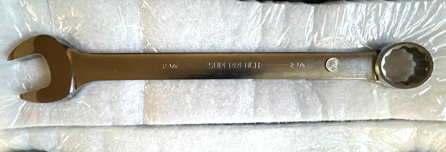 Snap-on Industrial Brands Williams SUPERRENCH 2 1/8" Combination Wrench P/N 1192