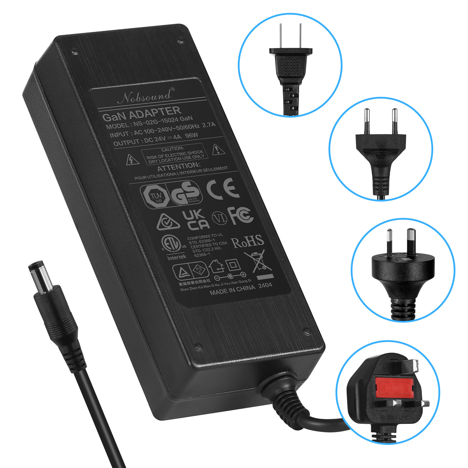 DC 24V4.5A/24V6A/32V5A/36V6A/48V5A/48V10A Power Supply AC 100-240V Transformer