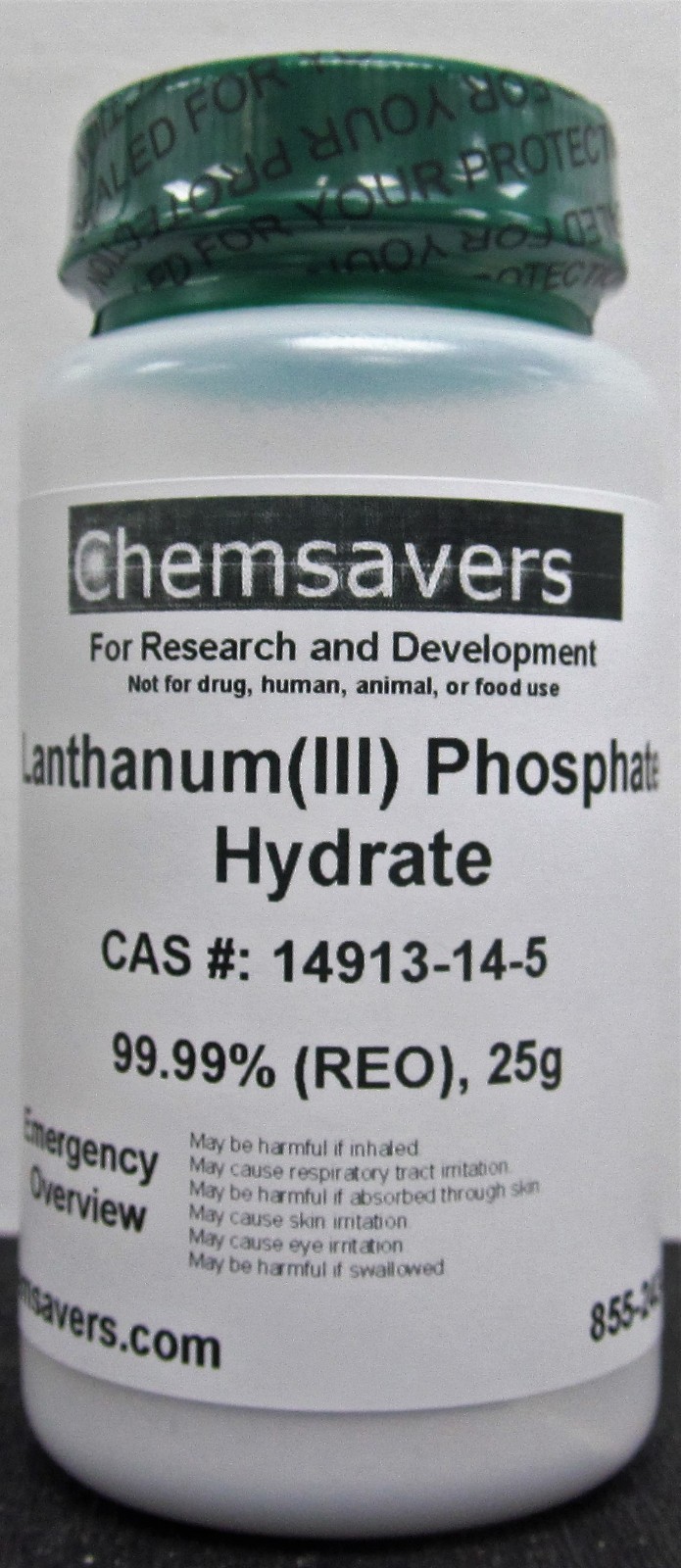 Lanthanum(III) Phosphate Hydrate, 99.99% (REO), 25g