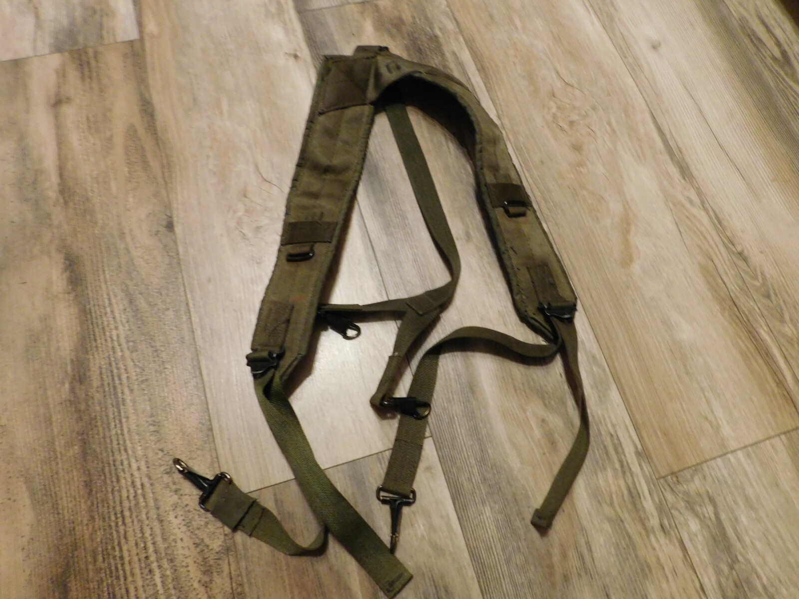 US MILITARY GREEN FIELD BELT SUSPENDER
