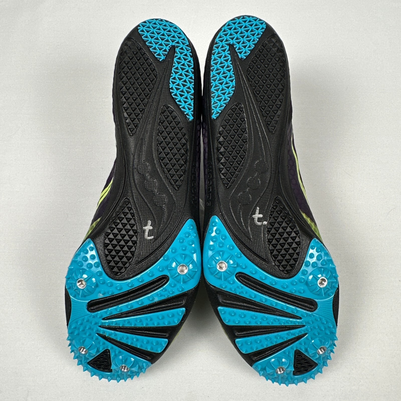 Saucony Endorphin Men's Track Shoes Running Racing Sneakers Size 13 Metal Spikes