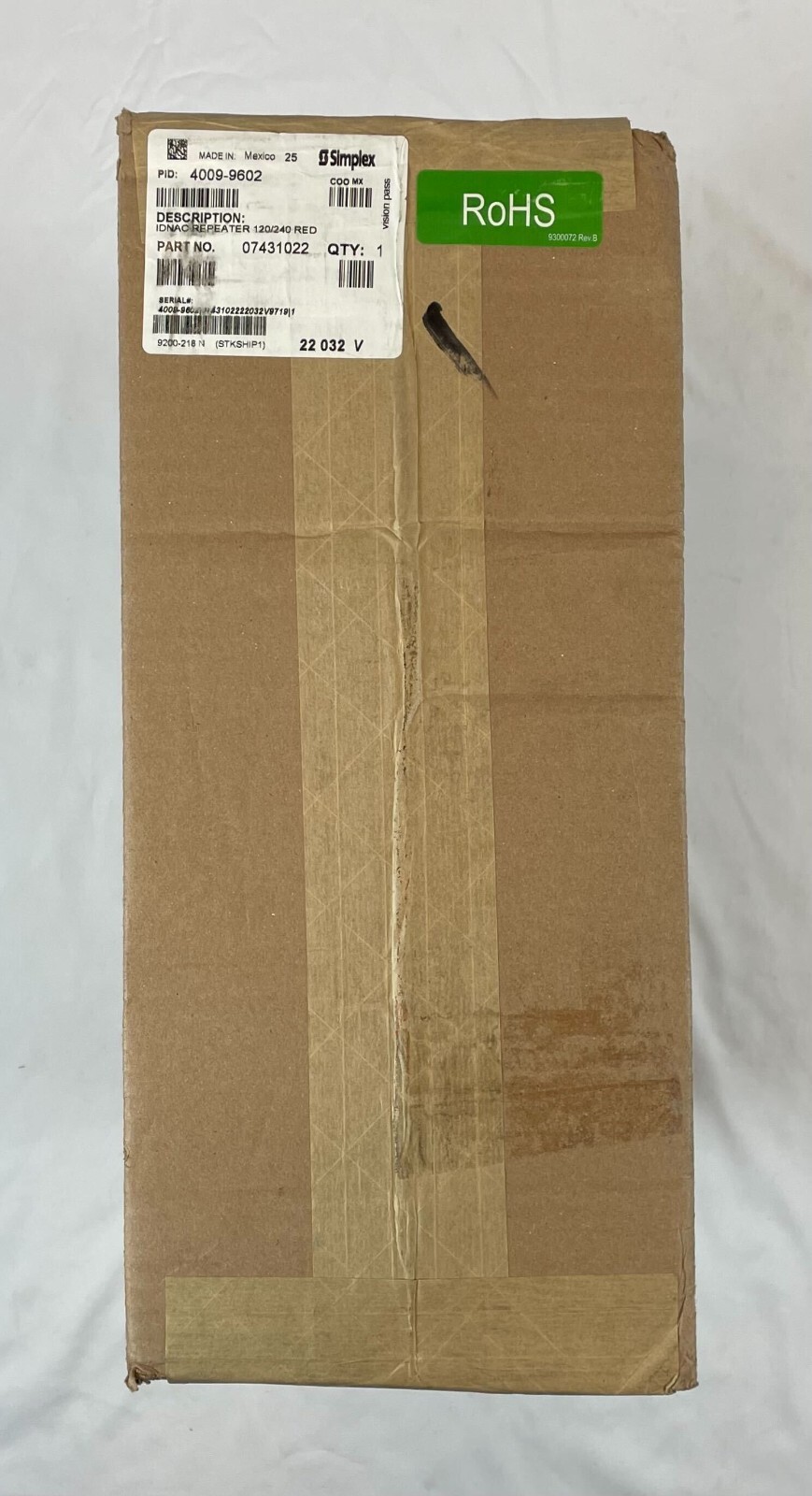 Simplex 4009-9602 - Same Day Shipping (SEALED)
