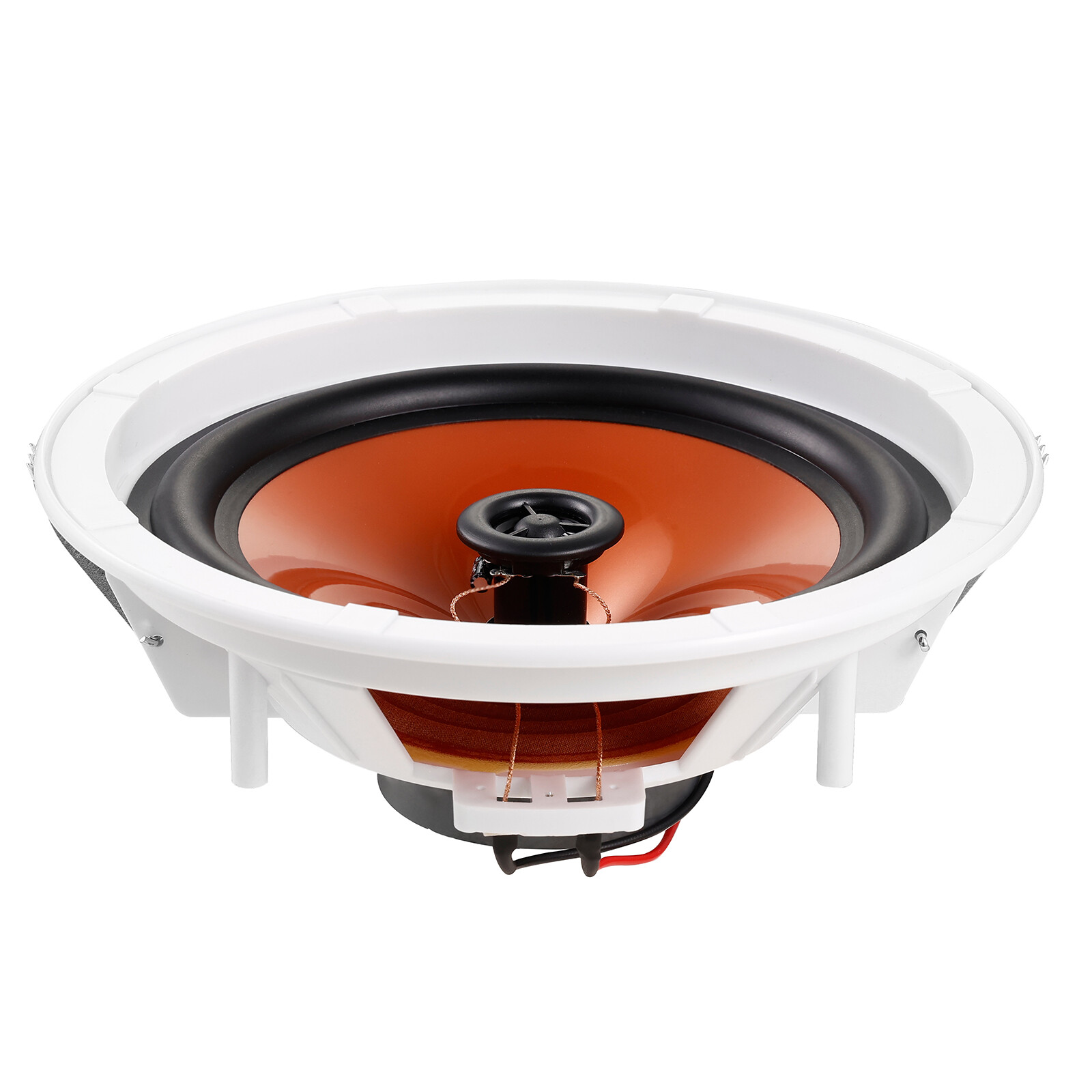 VEVOR 4PCs 8 in Ceiling Speakers 100W Flush Mount Ceiling & in-Wall Speakers