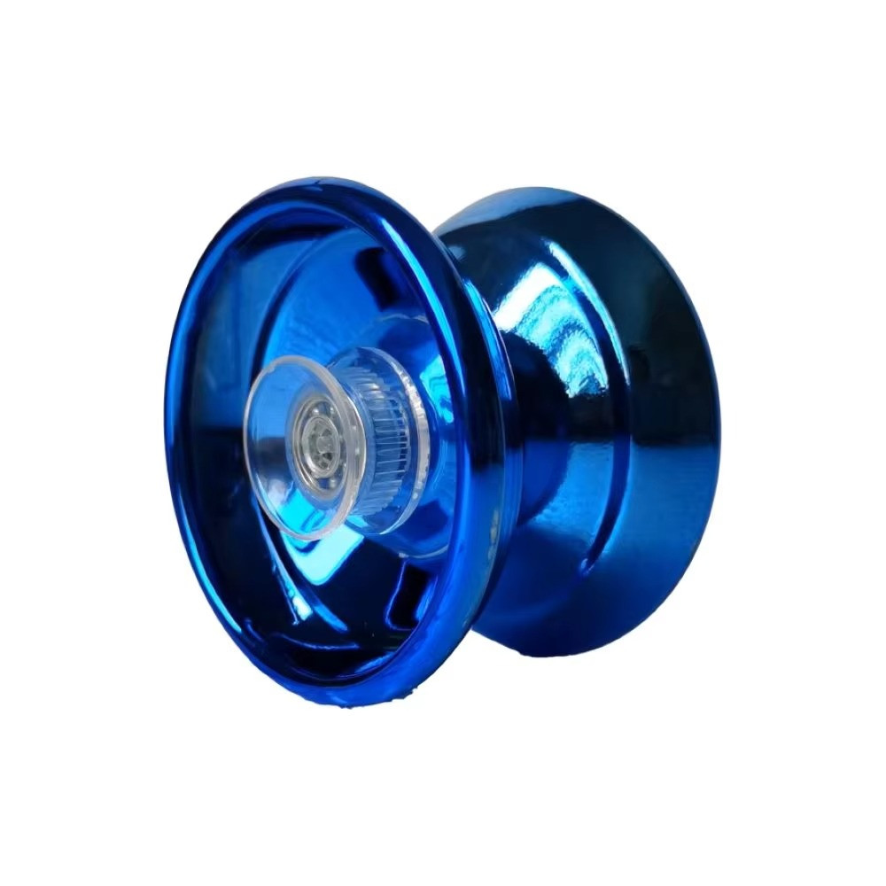 Alloy Metal Yoyo Stable Smooth Rotation Toy For Kids Amateurs Blue