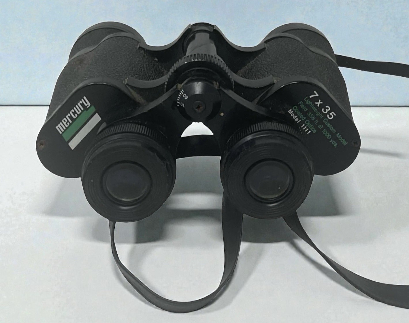 Vintage Mercury Binoculars Model 1111 – 7x35 Coated Optics – Japan - NO CASE