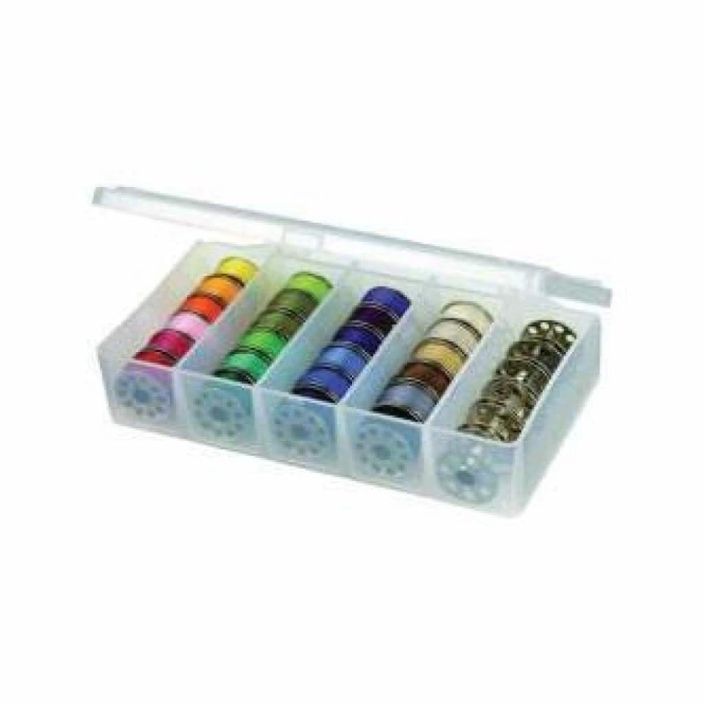 ArtBin 8155AB Sew-Lutions Bobbin Box, Sewing Bobbin Organizer, [1] Plastic St...