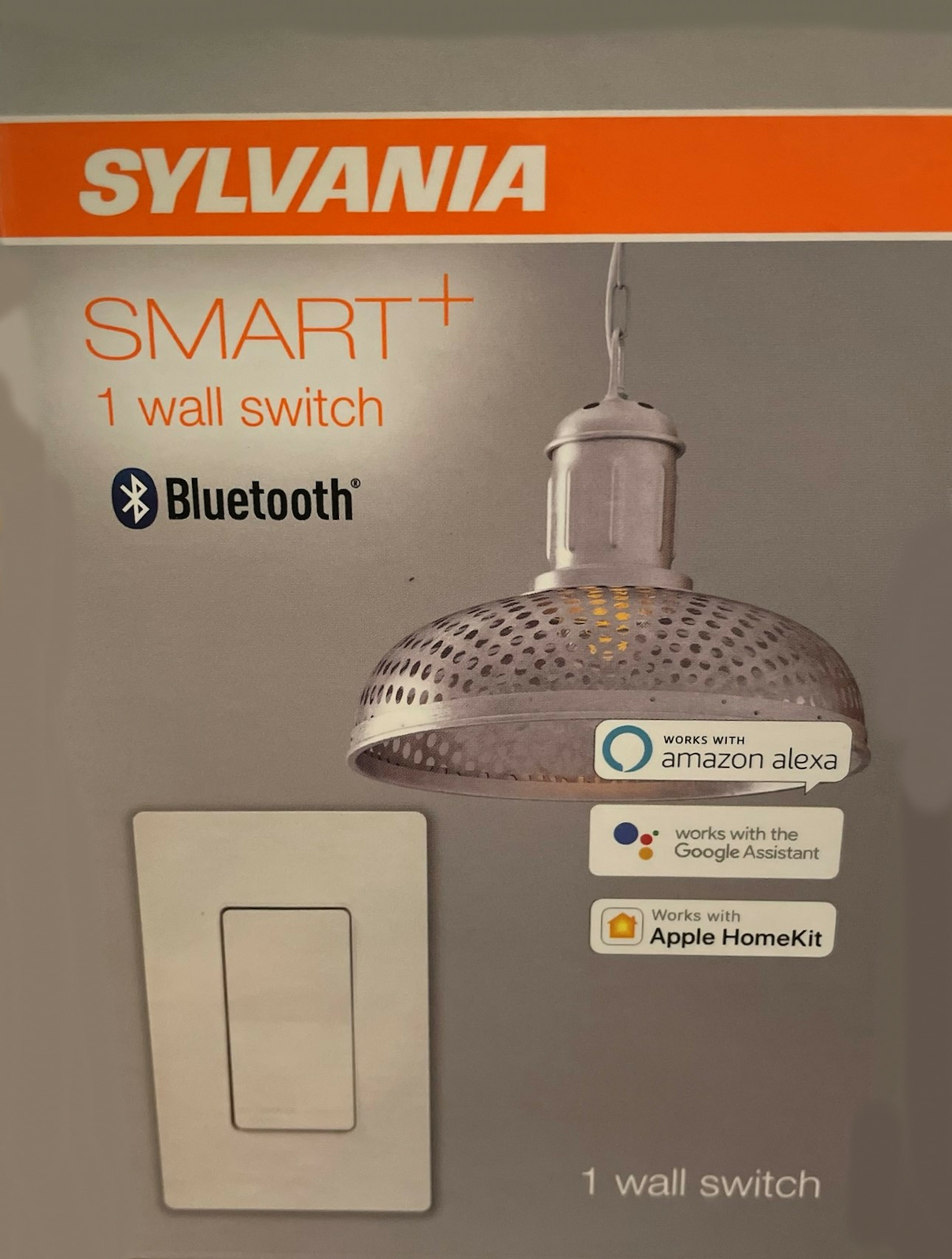 Sylvania SMART+ BlueTooth Wall Switch Works with Amazon Alexa, Google