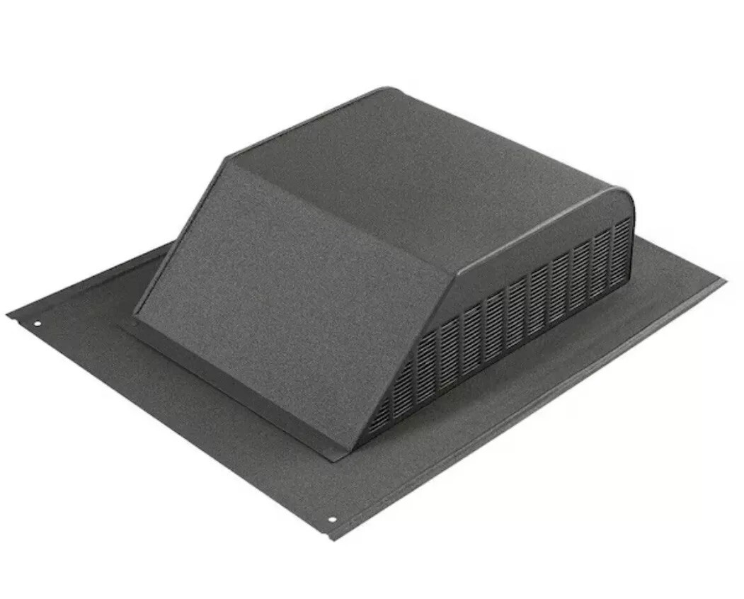 Master Flow Roof Louver SSB960A Aluminum Slant Back Vent 60 sq. in. NFA 6 Pack