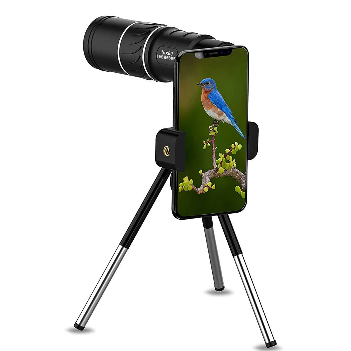 Telescope Monocular 40x60 Super High Power Night Vision Binoculars Outdoor