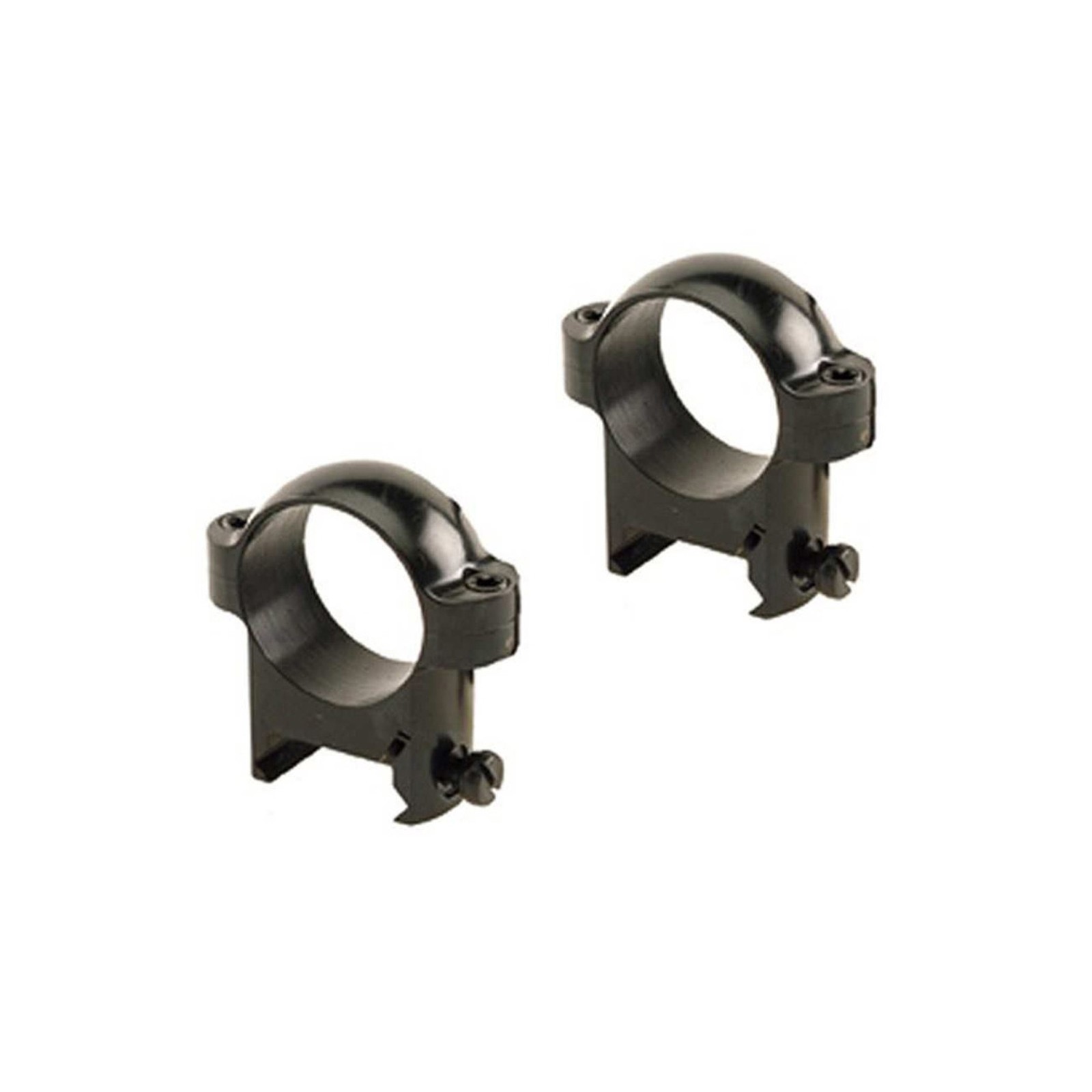 BURRIS Zee Rings, Weaver-Style Bases, 1 in., Low, Gloss Black (420080)