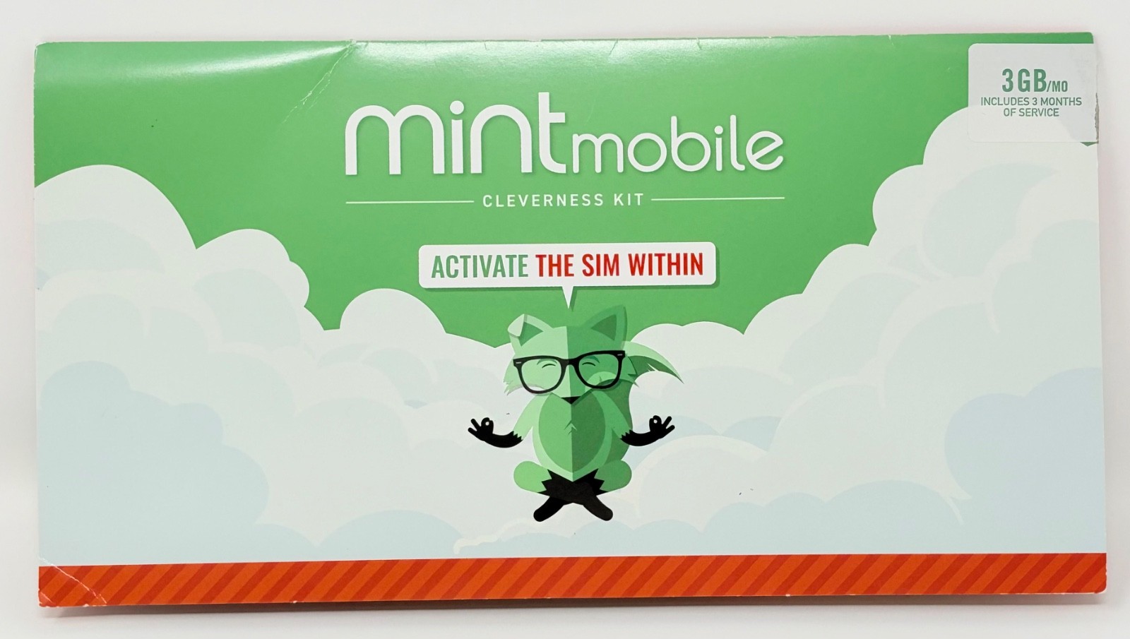 Mint Mobile 4G LTE SIM Activation Kit 2019 *Expired No Data* Blank Triple Cut