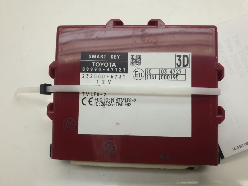 12-14 TOYOTA PRIUS THEFT-LOCKING SECURITY CONTROL MODULE ECM ASSEMBLY