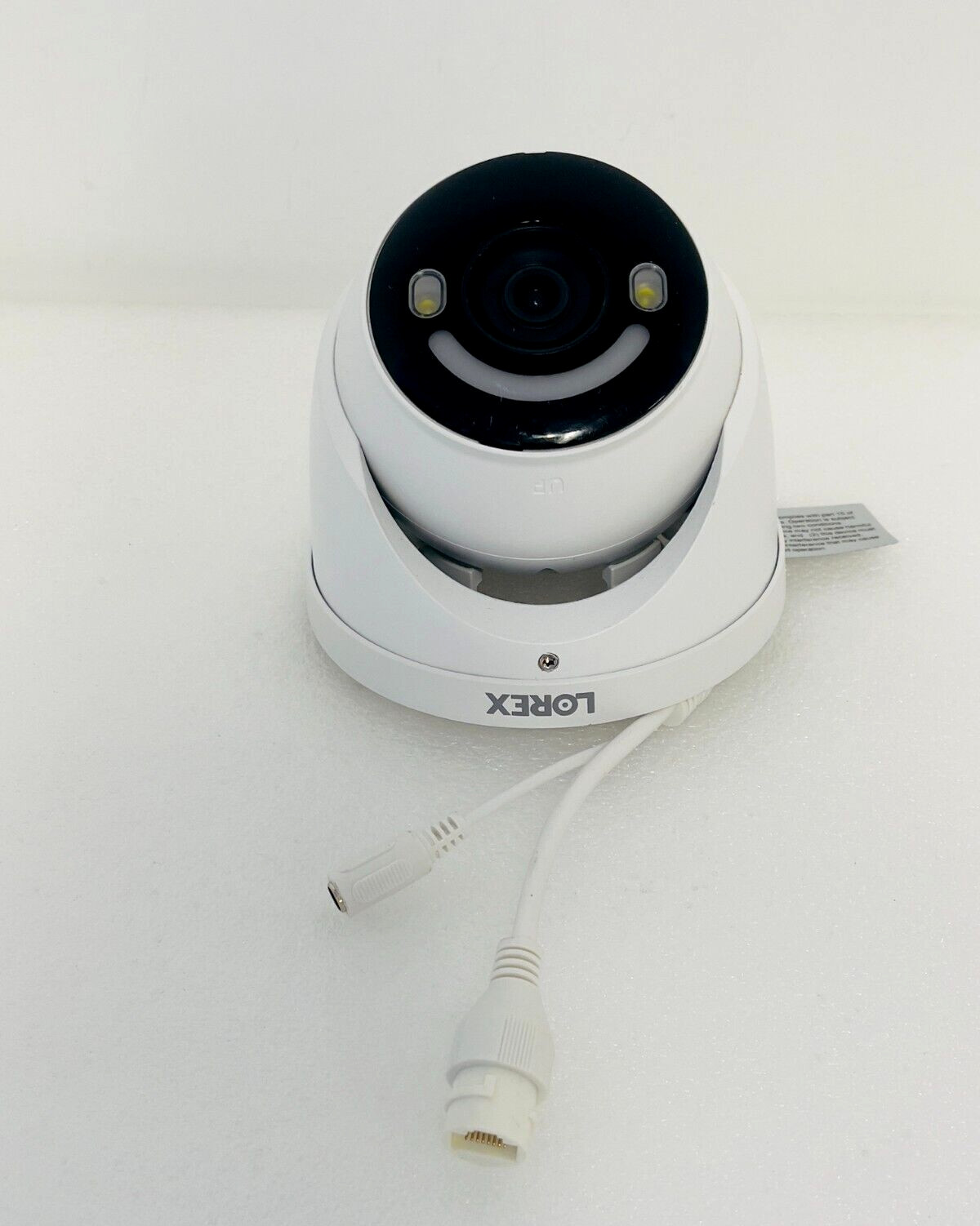 Lorex 4K+ Ultra HD 12MP Smart Security Weatherproof  Dome Wired IP Camera E910DD