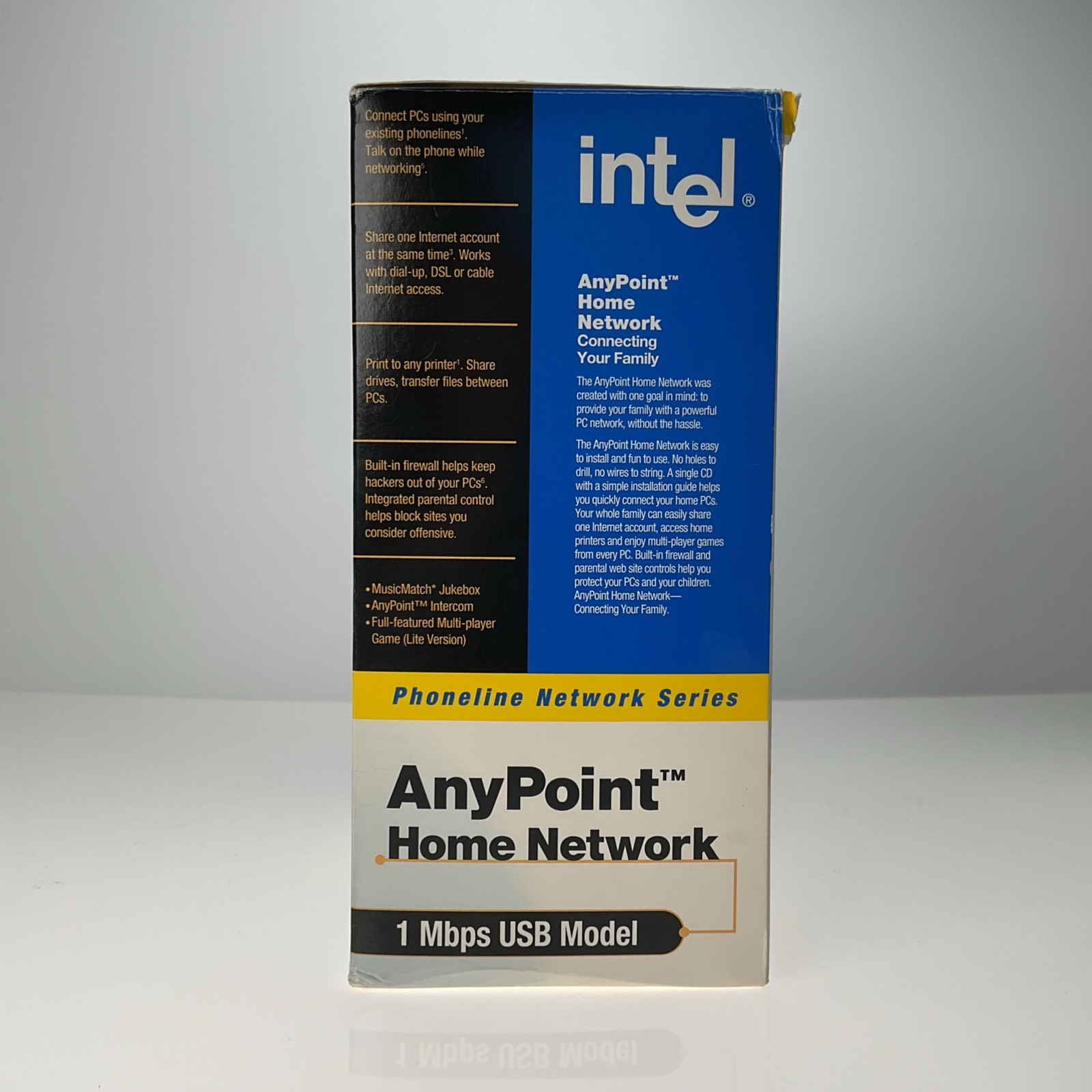 Intel Phoneline Network Series AnyPoint Home Network 1 Mbps USB Model