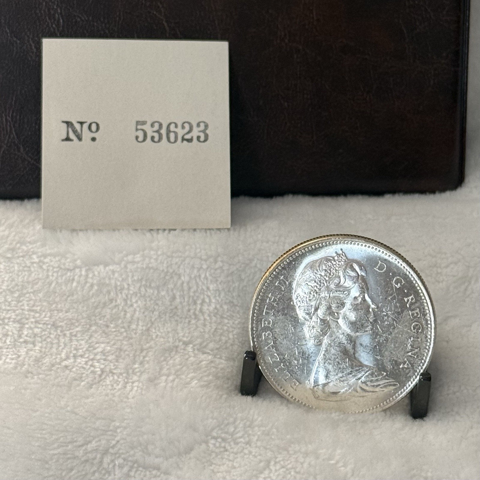 1966 Canada Dollar 80% Silver Coin