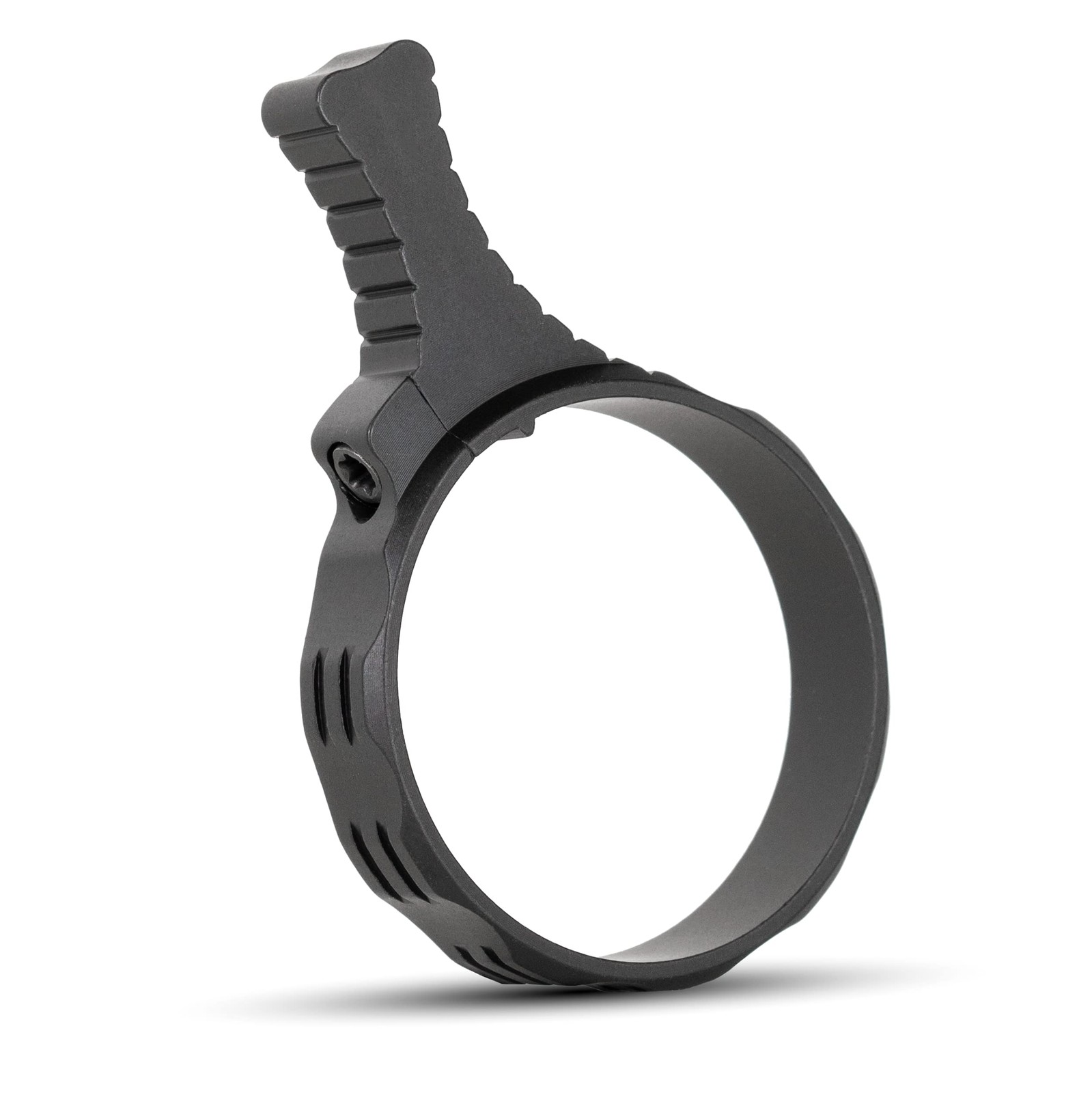 Monstrum Triton Scope Throw Lever | 46 mm Diameter | Standard Black