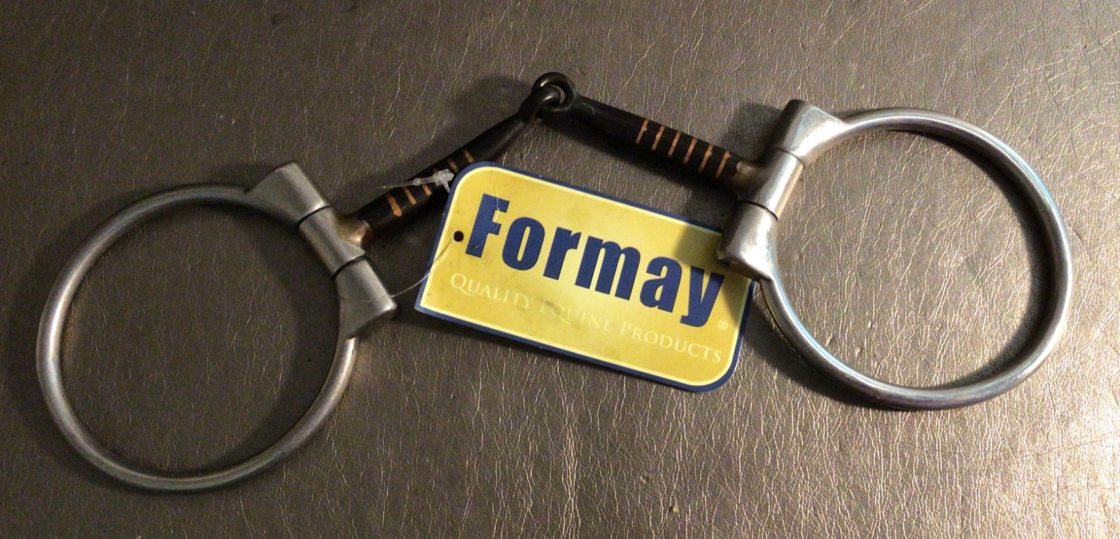 FORMAY EQUINE Bit 5” SI Mouth 3” SS Dee Copper Inlay