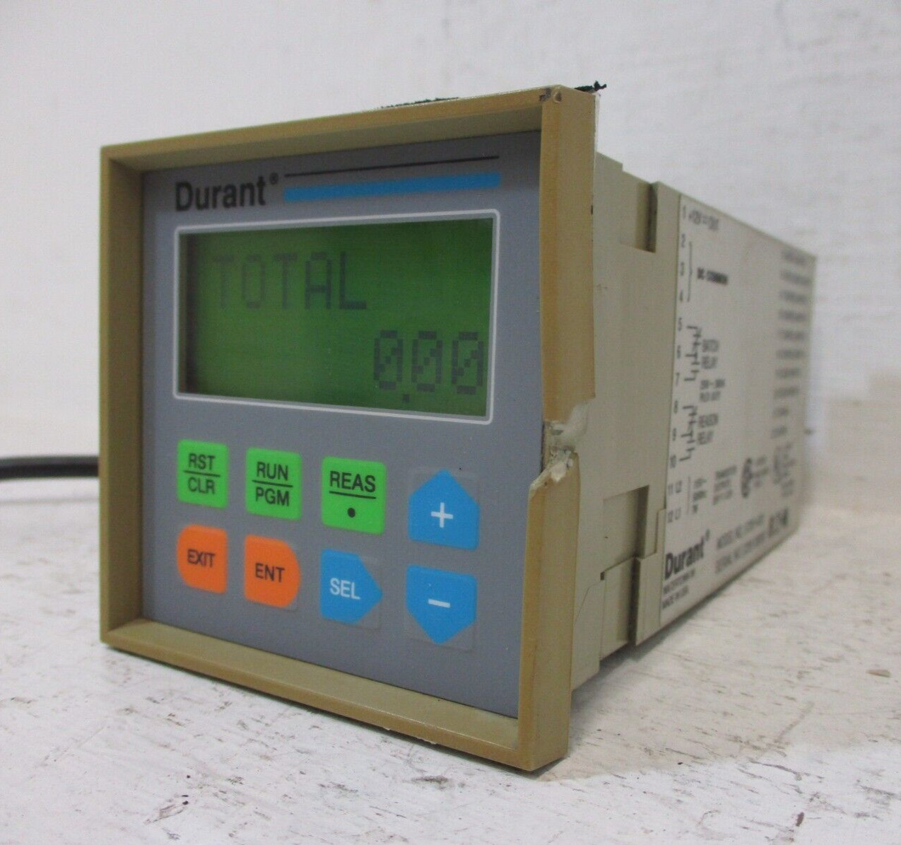Durant Eaton 57201-420 Monitor Control Ambassador Series Totalizer 115V Chipped