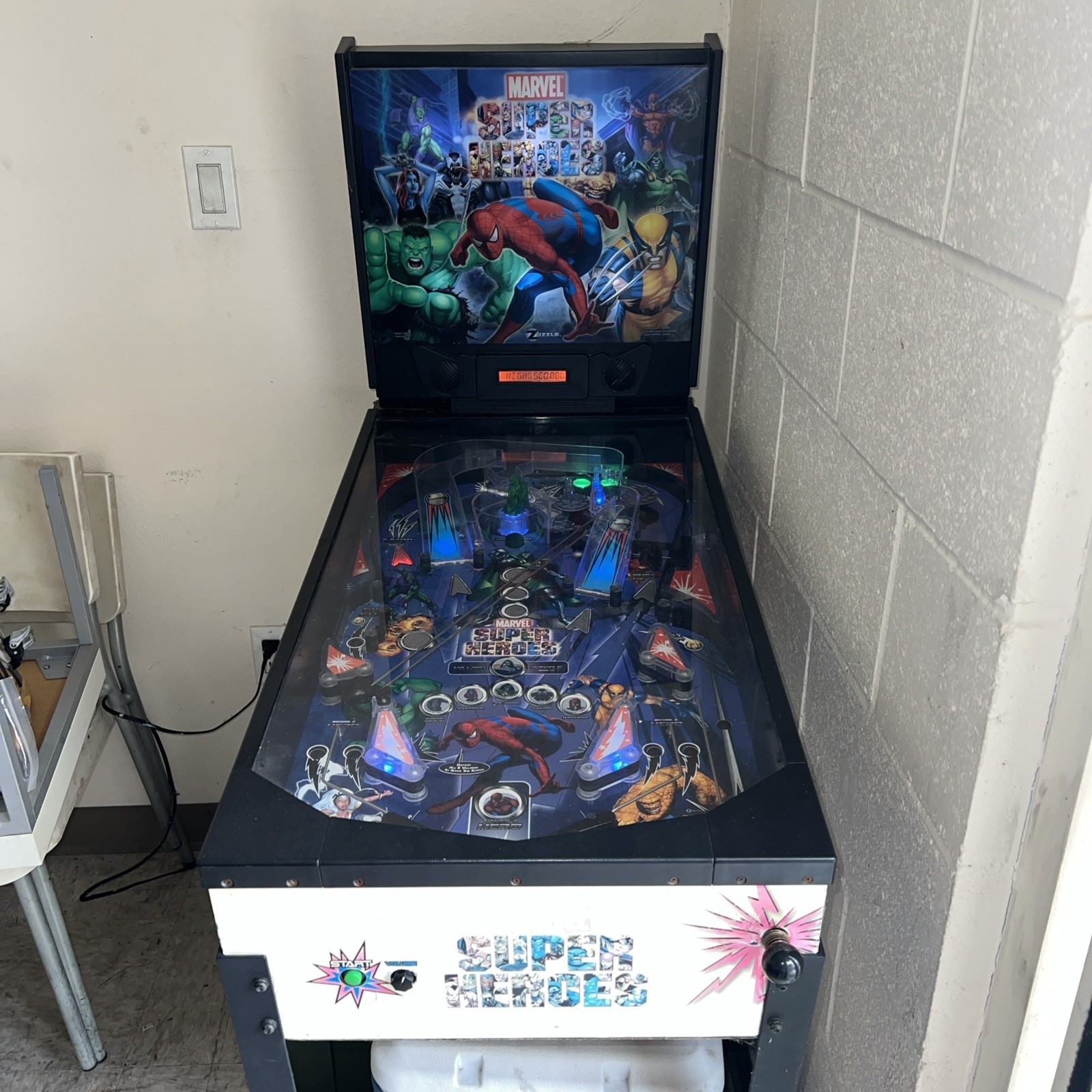Arcade1up Marvel Pinball
