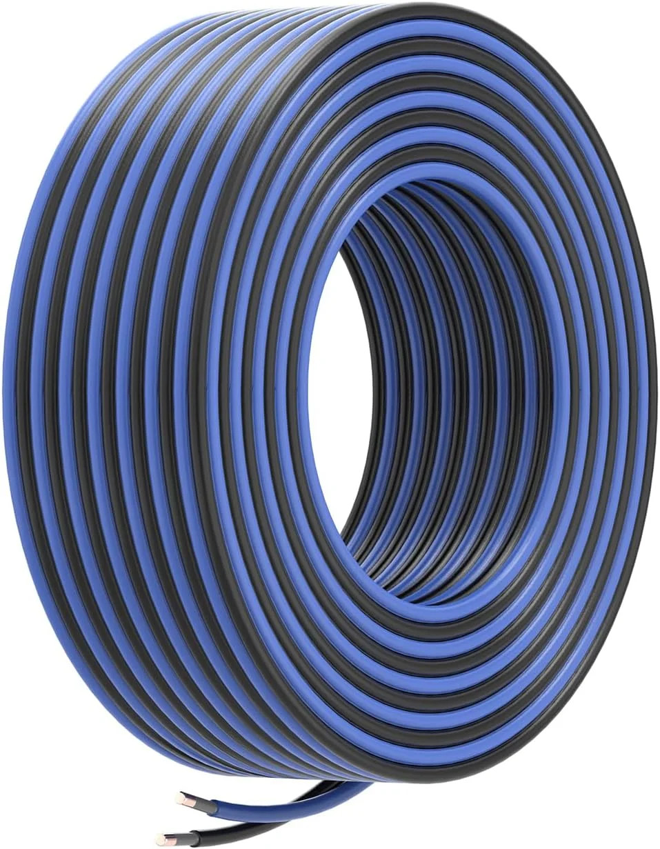 80ft Marine Boat LED Lights Wire, 22AWG 2pin Extension Cable Wires Cord for 3528