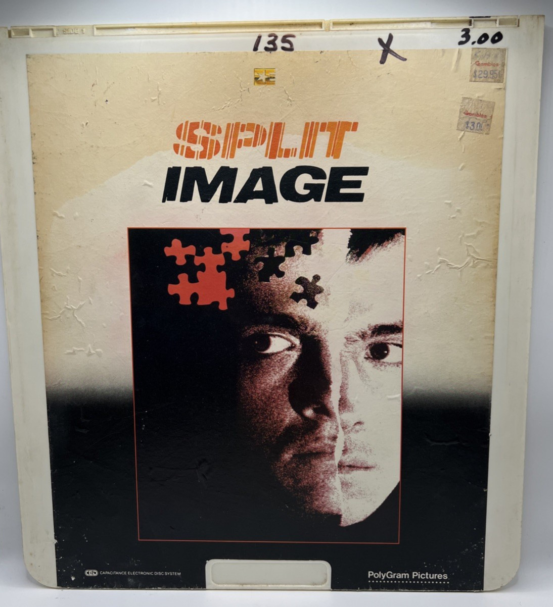 Split Image CED RCA Videodisc Selectavision