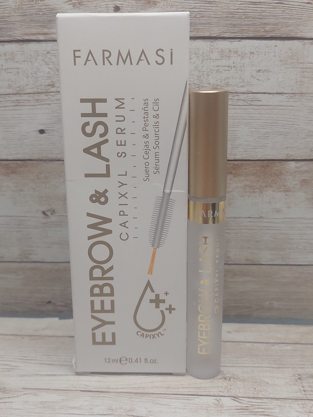 Farmasi Eyebrow and Eyelash Serum, 10ml/0.34flOz - Strengthening and Nourishing