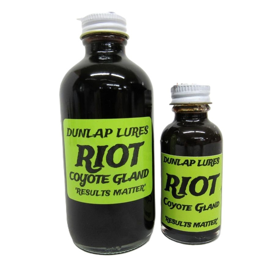 Riot Coyote Gland Lure - Dunlap Lures Trapping Supplies