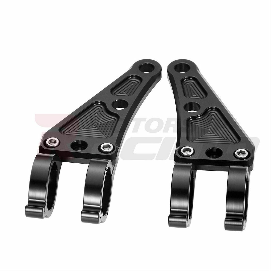 US Direct Ship Universal Motorbike Headlight Mount Bracket 49mm
