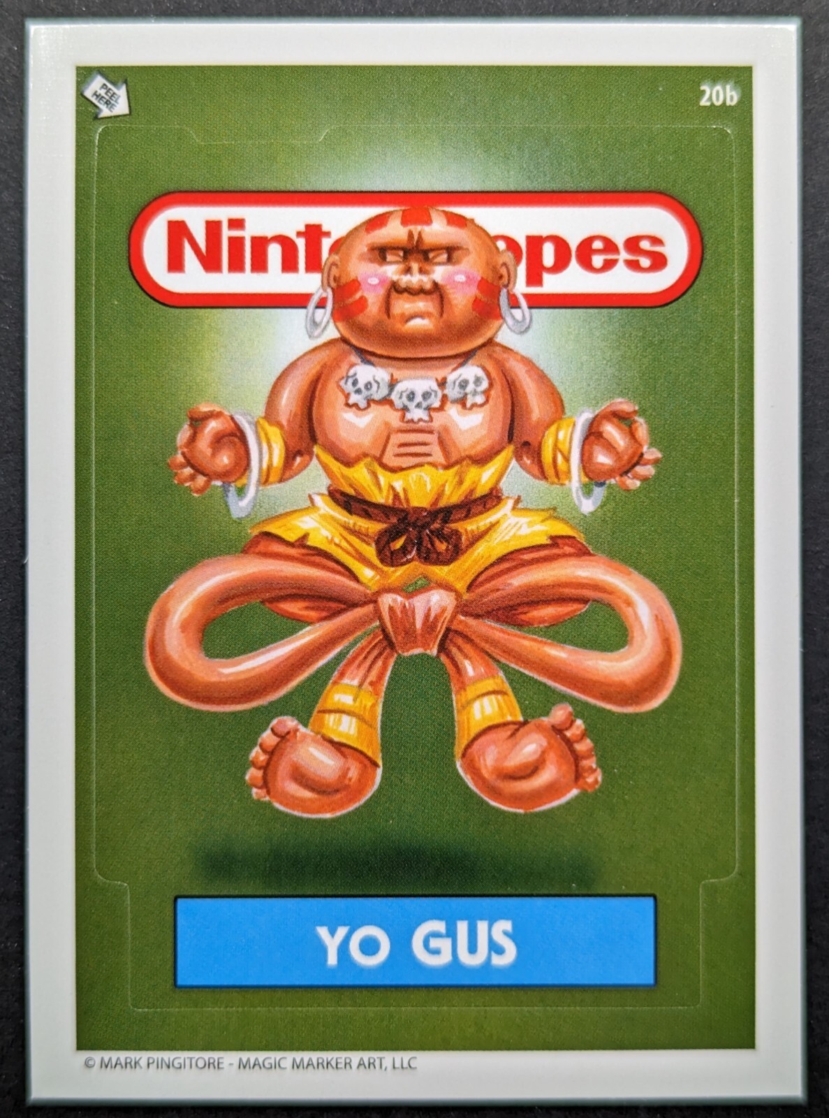 Yo Gus Dhalsim Street Fighter 2023 Nintendopes Nintendo Parody Card #20b (NM)