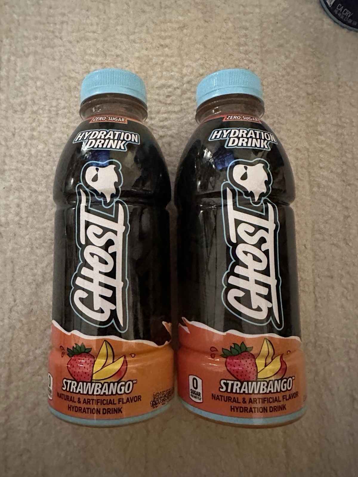 Ghost Hydration Strawbango Lot Of Two (2)