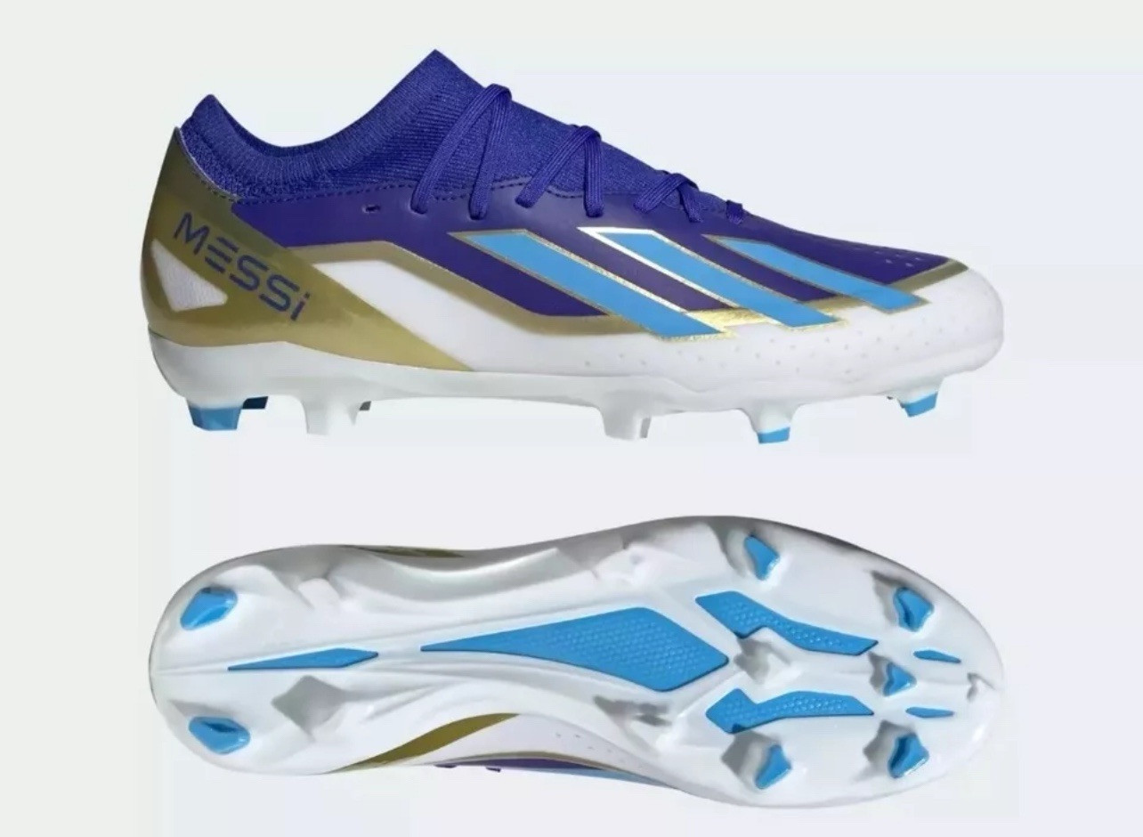 Adidas X Crazyfast League Men's 11.5 Soccer Football Shoes Blue Messi ID0712