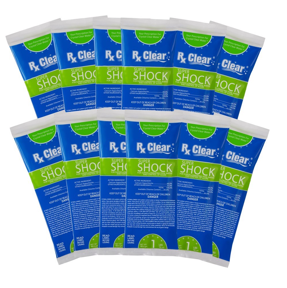 Stabilized Chlorine Tabs and Super Shock Kit (Various Options)