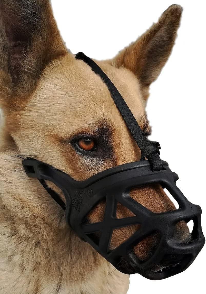 Durable Dog Muzzle for Training - Breathable Basket Style for Comfortable Wear
