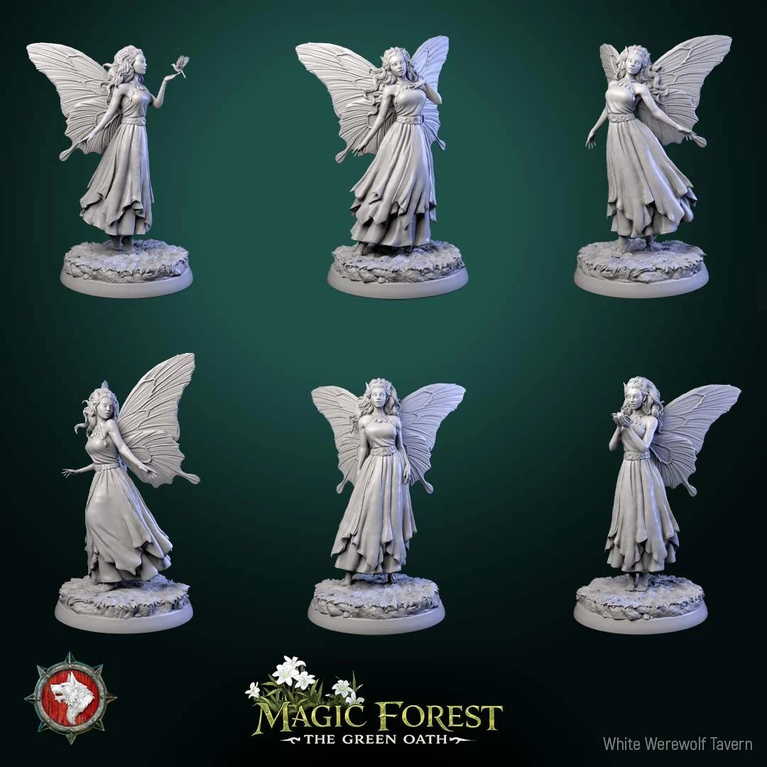 Fairies - Resin Tabletop Miniature