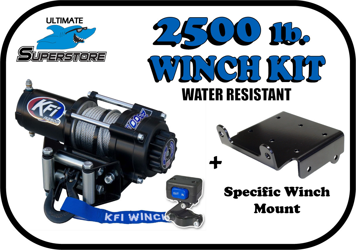 KFI 2500 LB Winch Mount Kit '16-'22 Yamaha Grizzly 700