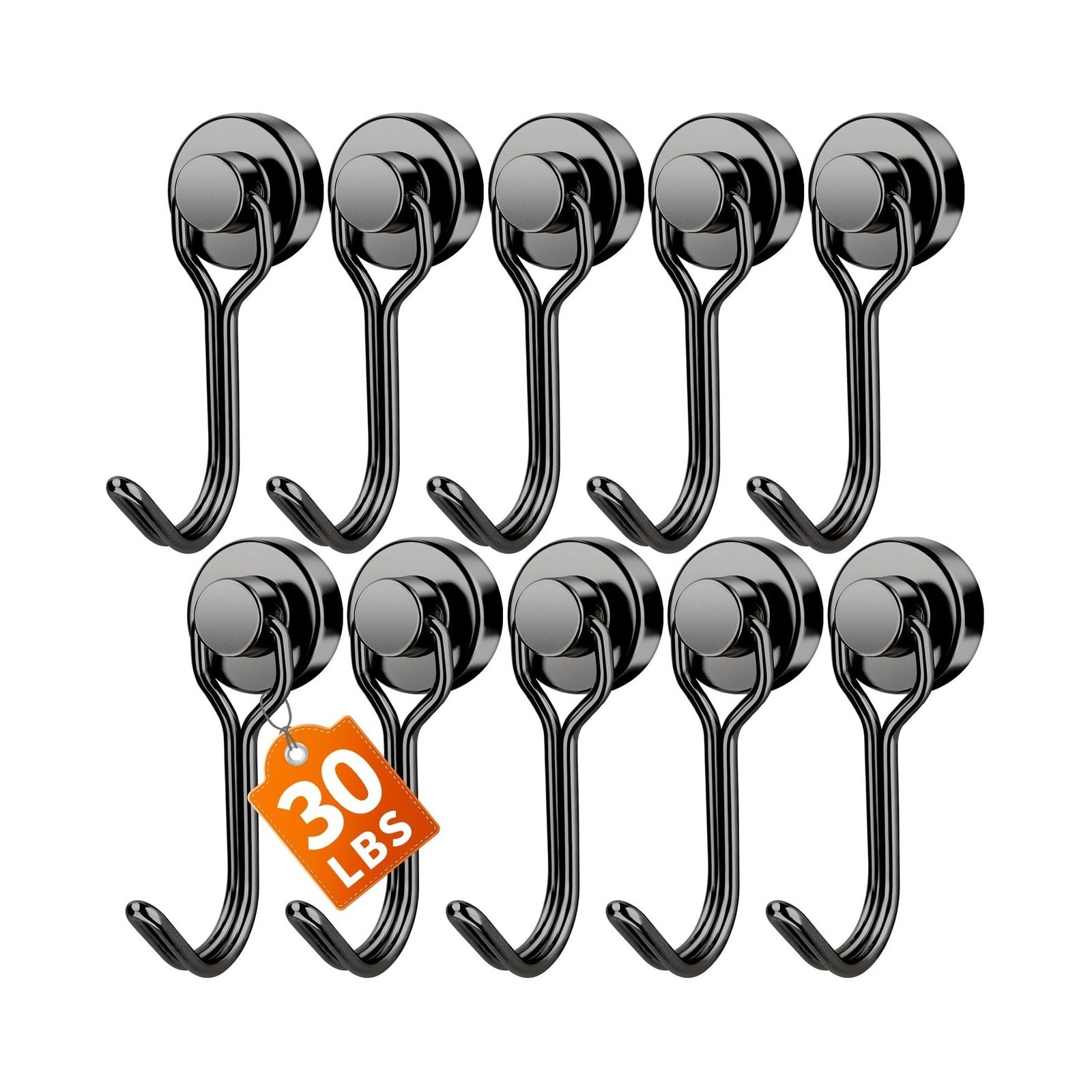 FINDMAG Magnetic Hooks, 30lbs+ Strong Magnetic Hooks Heavy Duty 2026 Criuse S...
