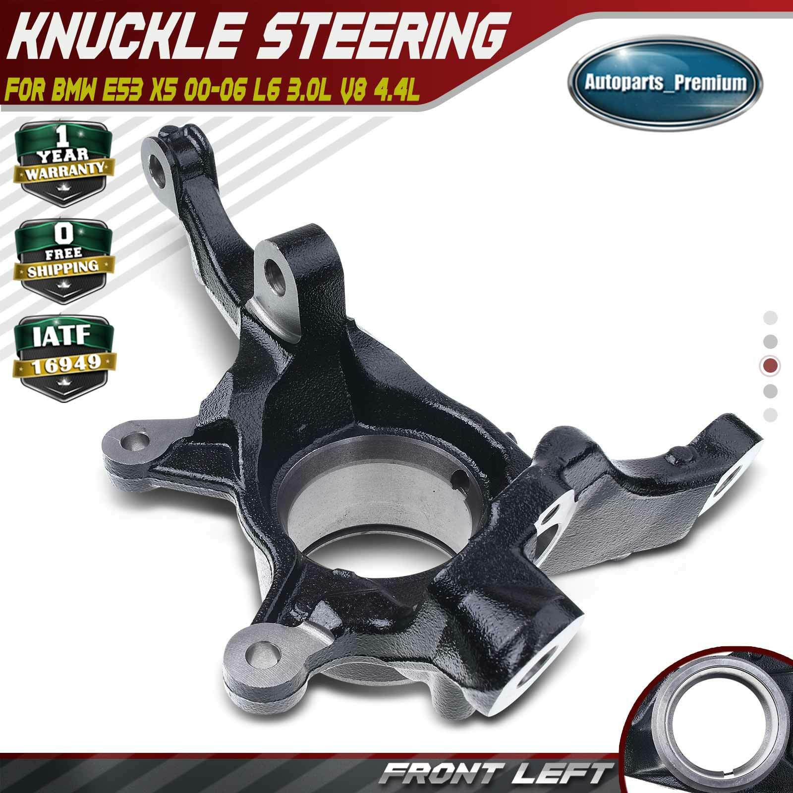 Steering Knuckle for BMW E53 X5 2000-2006 L6 3.0L V8 4.4L 4.6L 4.8L Front Driver